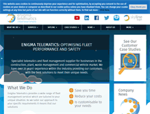 Tablet Screenshot of enigmavehicle.co.uk